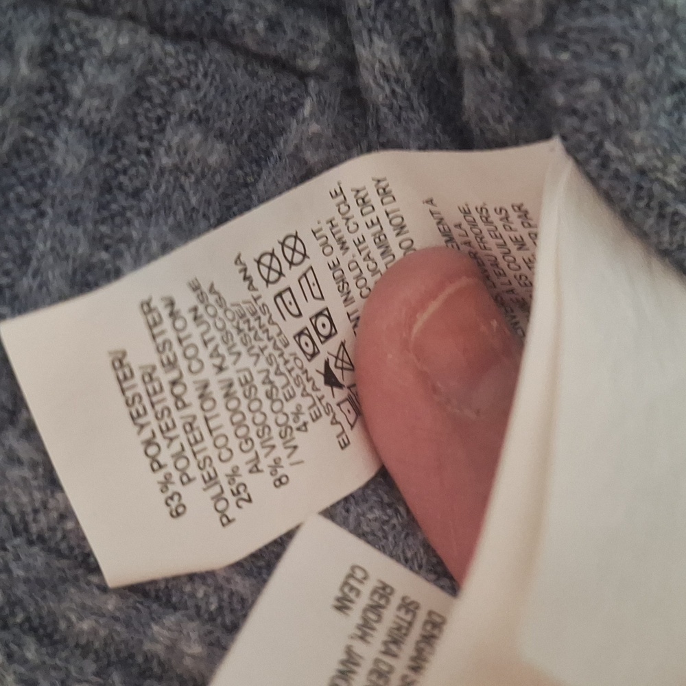Lucky Brand Heather Blue Knit Top - Picture 5 of 5